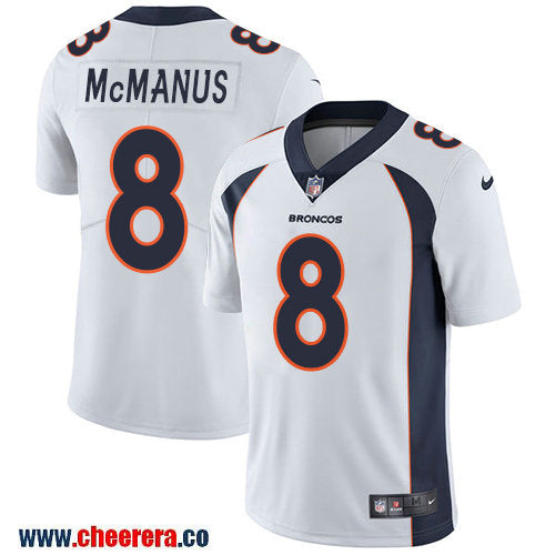 Nike Brandon McManus Denver Broncos white Vapor jersey