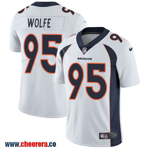 Nike Derek Wolfe Denver Broncos white Vapor jersey