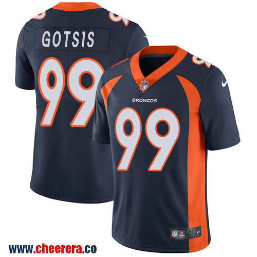 Nike Adam Gotsis Denver Broncos navy Vapor jersey