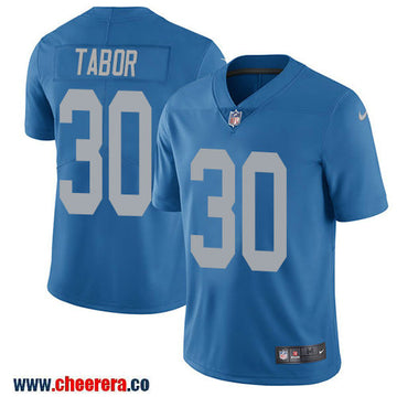 Nike Teez Tabor Detroit Lions blue Vapor jersey