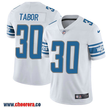 Nike Teez Tabor Detroit Lions white Vapor jersey