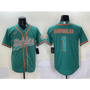 Nike Miami Dolphins aqua Vapor jersey