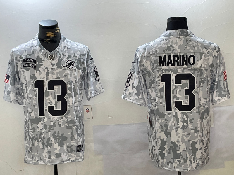 Nike Miami Dolphins camo Salute To Service jersey