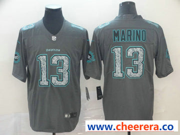 Nike Miami Dolphins gray Vapor jersey