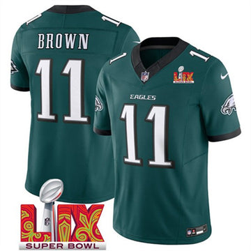 Nike Philadelphia Eagles brown Vapor jersey