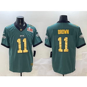 Nike Philadelphia Eagles brown Vapor jersey