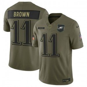 Nike Philadelphia Eagles brown Salute To Service jersey