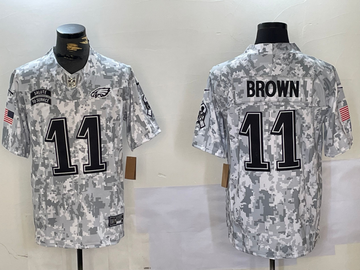 Nike Philadelphia Eagles brown Salute To Service jersey