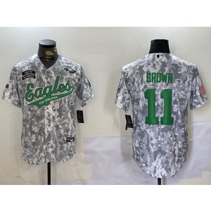 Nike Philadelphia Eagles brown Vapor jersey
