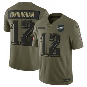 Nike Philadelphia Eagles olive Salute To Service jersey