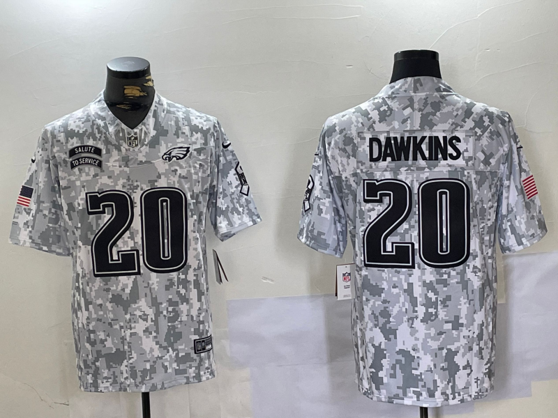 Nike Philadelphia Eagles camo Salute To Service jersey