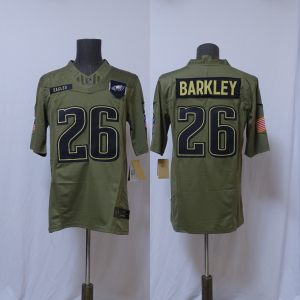 Nike Philadelphia Eagles olive Salute To Service jersey