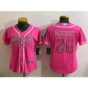 Nike Philadelphia Eagles pink Vapor jersey
