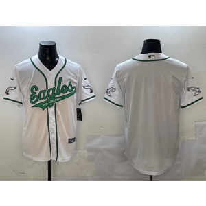 Nike Blank Philadelphia Eagles white Vapor jersey