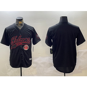Nike Blank Atlanta Falcons black Vapor jersey