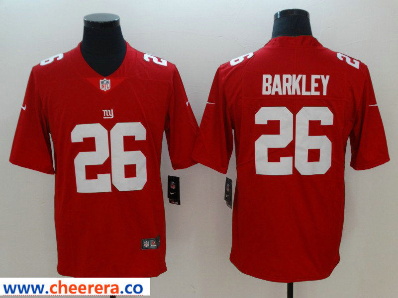 Nike Saquon Barkley New York Giants red Vapor jersey