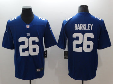 Nike Saquon Barkley New York Giants royal Vapor jersey