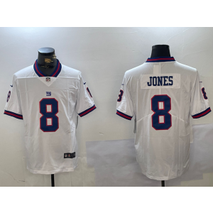 Nike New York Giants white Color Rush jersey