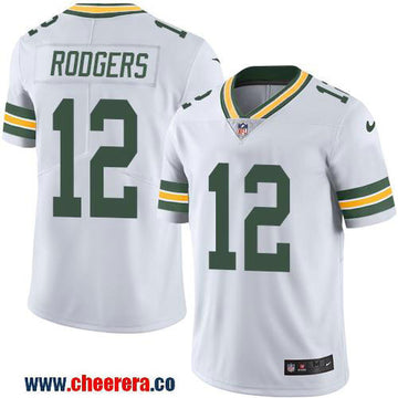 Nike Aaron Rodgers Green Bay Packers white Vapor jersey