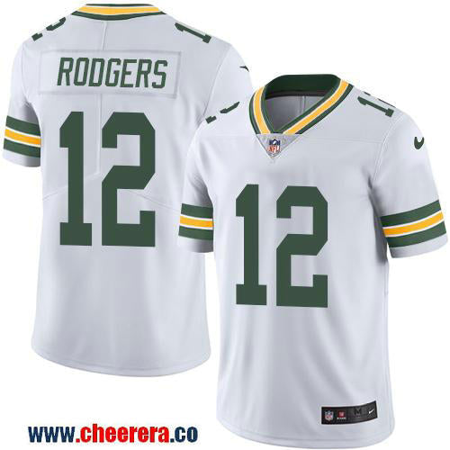 Nike Aaron Rodgers Green Bay Packers white Vapor jersey