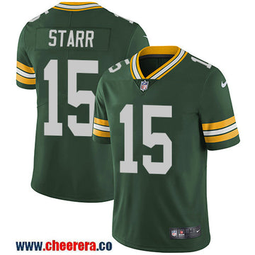 Nike Bart Starr Green Bay Packers green Vapor jersey