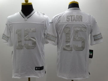 Nike Bart Starr Green Bay Packers platinum Limited jersey