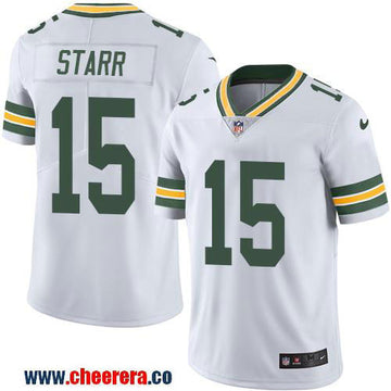 Nike Bart Starr Green Bay Packers white Vapor jersey