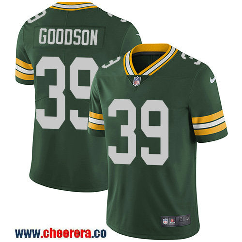Nike Demetri Goodson Green Bay Packers green Vapor jersey