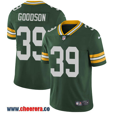 Nike Demetri Goodson Green Bay Packers green Vapor jersey