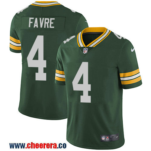 Nike Brett Favre Green Bay Packers green Vapor jersey