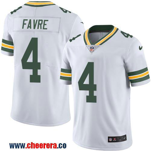 Nike Brett Favre Green Bay Packers white Vapor jersey