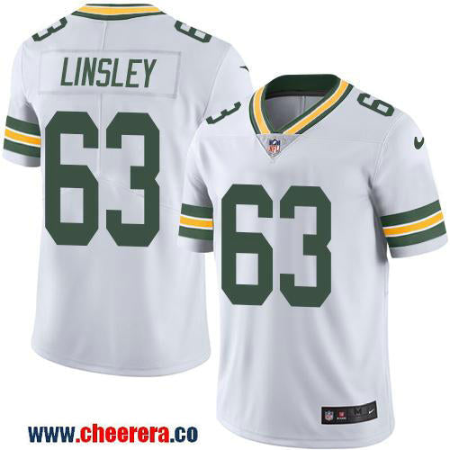 Nike Corey Linsley Green Bay Packers white Vapor jersey