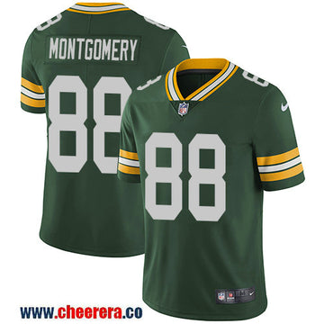 Nike Ty Montgomery Green Bay Packers green Vapor jersey
