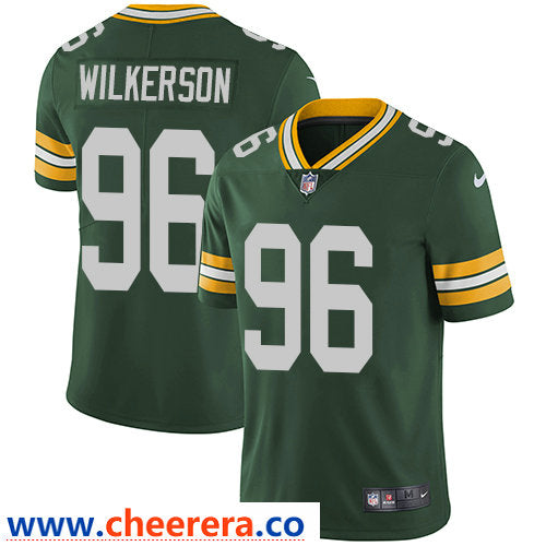 Nike Muhammad Wilkerson Green Bay Packers green Vapor jersey