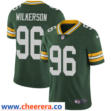 Nike Muhammad Wilkerson Green Bay Packers green Vapor jersey