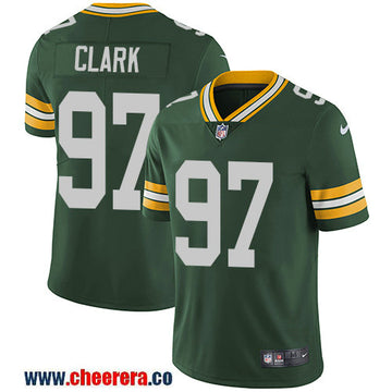 Nike Kenny Clark Green Bay Packers green Vapor jersey