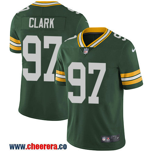 Nike Kenny Clark Green Bay Packers green Vapor jersey