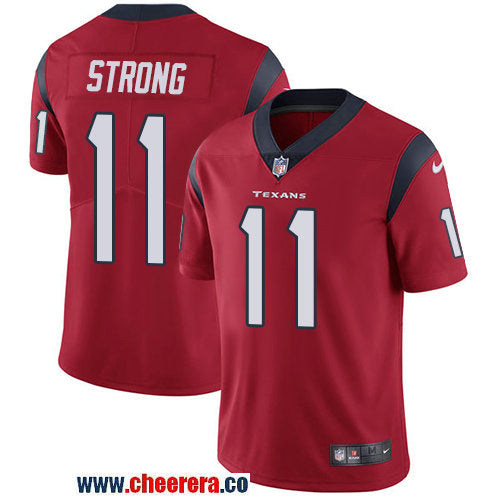 Nike Jaelen Strong Houston Texans red Vapor jersey