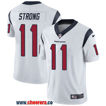Nike Jaelen Strong Houston Texans white Vapor jersey
