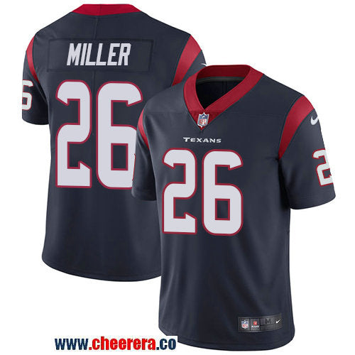 Nike Lamar Miller Houston Texans navy Vapor jersey
