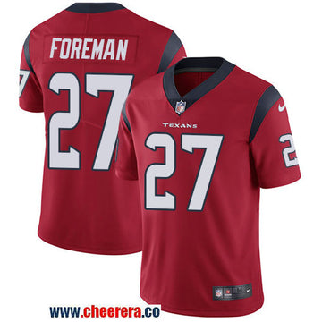 Nike D'Onta Foreman Houston Texans red Vapor jersey