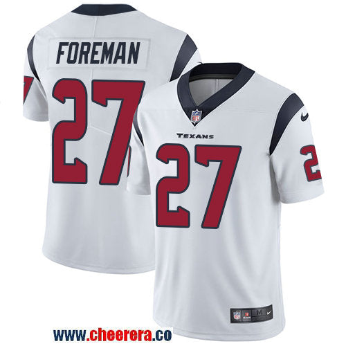 Nike D'Onta Foreman Houston Texans white Vapor jersey