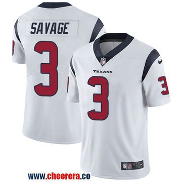 Nike Tom Savage Houston Texans white Vapor jersey