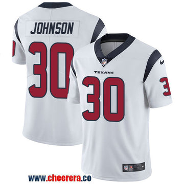 Nike Kevin Johnson Houston Texans white Vapor jersey