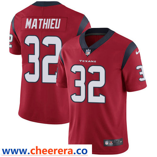 Nike Tyrann Mathieu Houston Texans red Vapor jersey