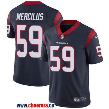 Nike Whitney Mercilus Houston Texans navy Vapor jersey