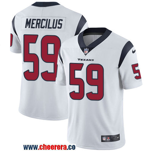 Nike Whitney Mercilus Houston Texans white Vapor jersey