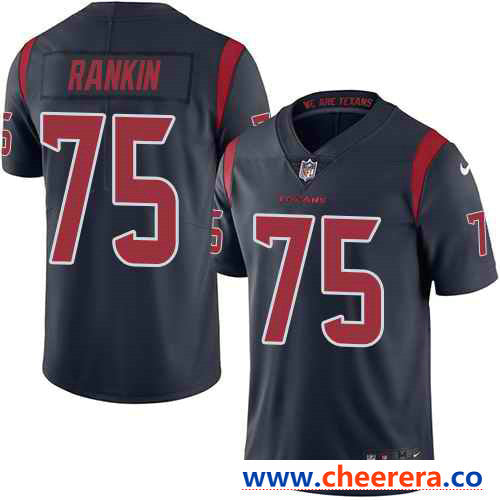 Nike Martinas Rankin Houston Texans navy Limited jersey