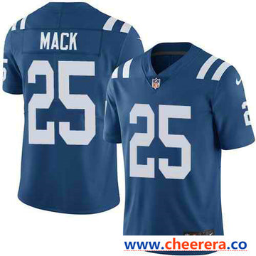 Nike Marlon Mack Indianapolis Colts royal Vapor jersey