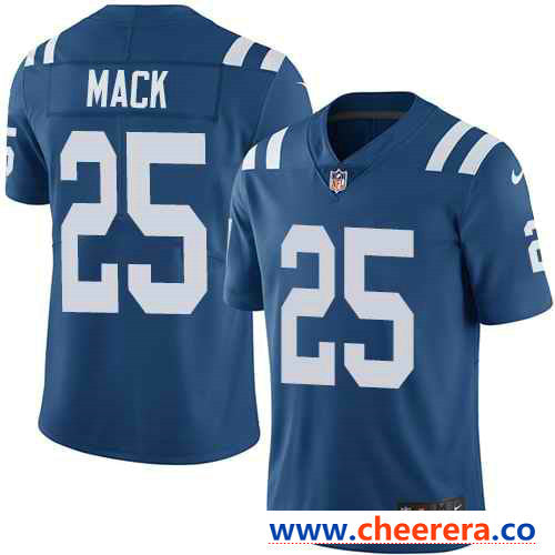 Nike Marlon Mack Indianapolis Colts royal Vapor jersey